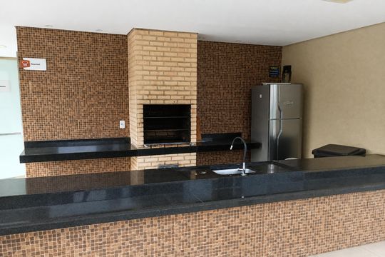 Área externa de apartamento para alugar com 2 quartos, 45m² em Inhoaíba, Rio de Janeiro