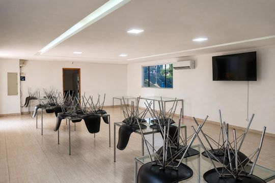 Área externa de apartamento para alugar com 2 quartos, 45m² em Inhoaíba, Rio de Janeiro