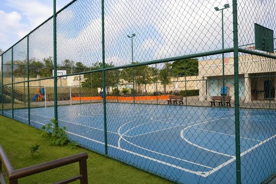 Área externa de apartamento para alugar com 2 quartos, 45m² em Inhoaíba, Rio de Janeiro