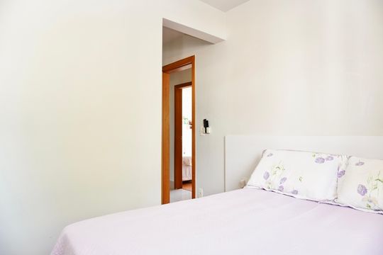 Suíte de apartamento à venda com 3 quartos, 66m² em Caiçaras, Belo Horizonte