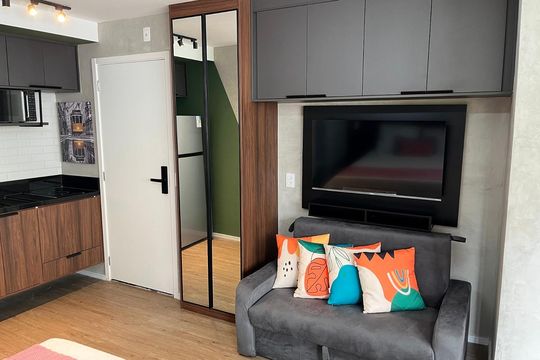 Apartamento para alugar com 1 quarto, 27m² em Pinheiros, São Paulo