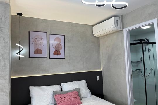 Quarto de apartamento para alugar com 1 quarto, 27m² em Pinheiros, São Paulo