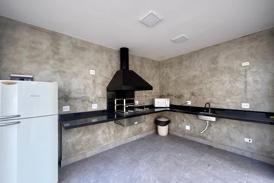 Churrasqueira de apartamento à venda com 2 quartos, 49m² em Chácara Santo Antônio (zona Sul), São Paulo