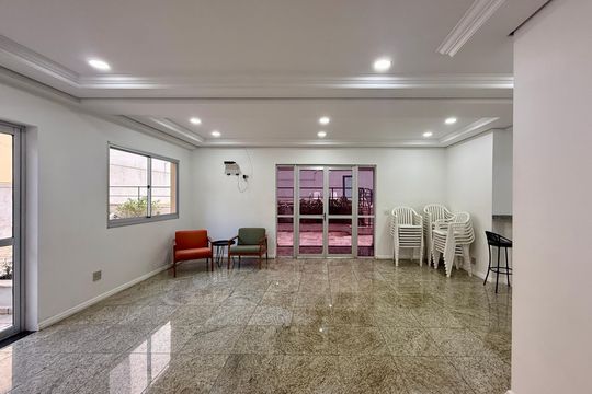 Salão de Festas de apartamento à venda com 2 quartos, 49m² em Chácara Santo Antônio (zona Sul), São Paulo