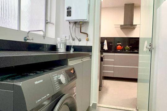 Área de Serviço de apartamento para alugar com 2 quartos, 72m² em Cerqueira César, São Paulo