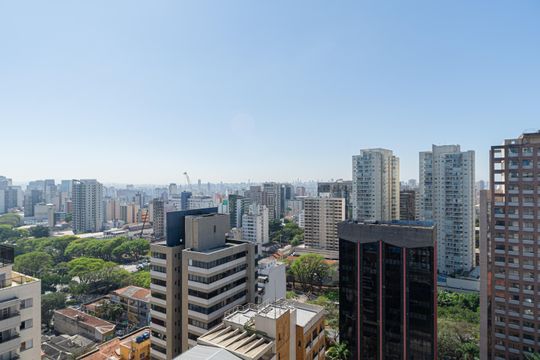 Vista da Sala de apartamento para alugar com 3 quartos, 110m² em Bela Vista, São Paulo