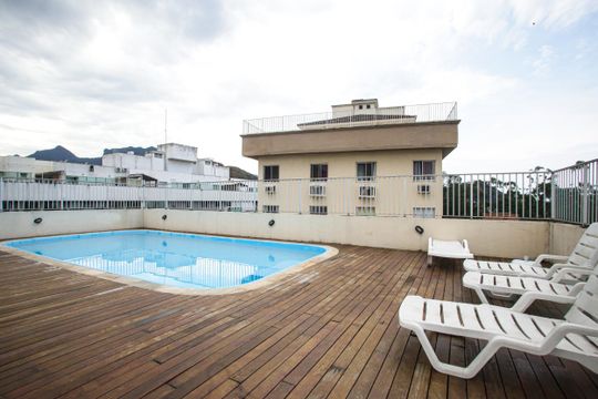 Área comum - Piscina de apartamento para alugar com 2 quartos, 56m² em Freguesia (jacarepaguá), Rio de Janeiro