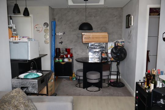 Sala de apartamento para alugar com 2 quartos, 45m² em Jardim Ibitirama, São Paulo