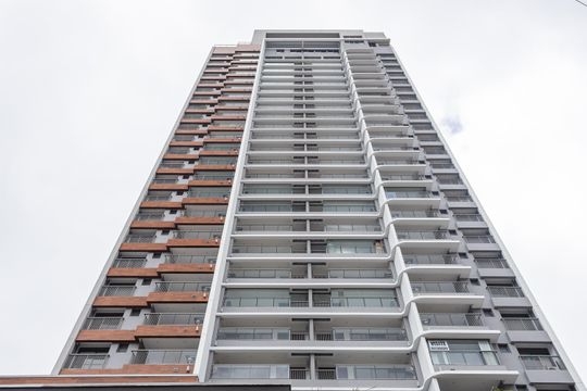 Fachada de apartamento para alugar com 1 quarto, 51m² em Vila Anglo Brasileira, São Paulo