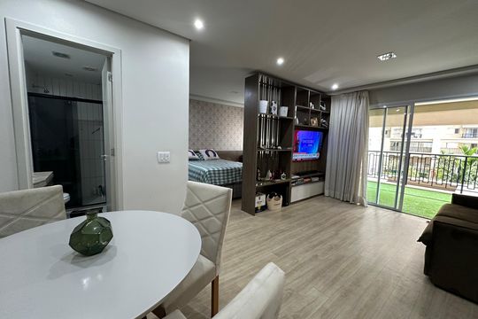 Apartamento para alugar com 1 quarto, 68m² em Alphaville Conde Ii, Barueri