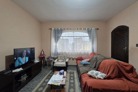 Sala de casa à venda com 4 quartos, 339m² em Parque João Ramalho, Santo André