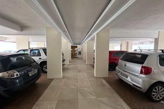 Garagem de apartamento para alugar com 1 quarto, 72m² em Centro, São Vicente
