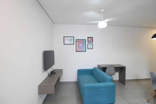 Sala de kitnet/studio para alugar com 2 quartos, 35m² em Jurubatuba, São Paulo