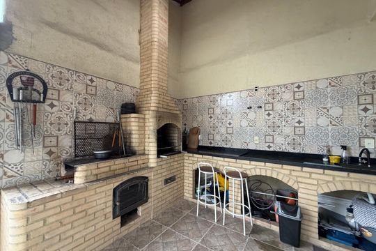 Terraço - Churrasqueira de casa para alugar com 2 quartos, 160m² em Taquara, Rio de Janeiro