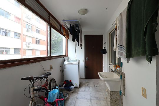 Área de Serviço de apartamento à venda com 3 quartos, 124m² em Auxiliadora, Porto Alegre