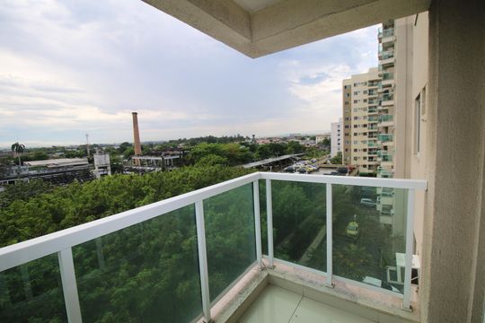 Varanda da Sala de apartamento para alugar com 3 quartos, 64m² em Penha, Rio de Janeiro