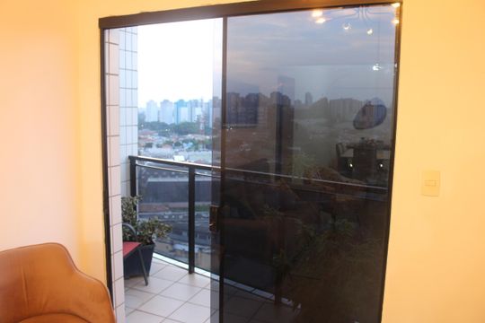 Varanda de apartamento à venda com 2 quartos, 75m² em Fundação, São Caetano do Sul
