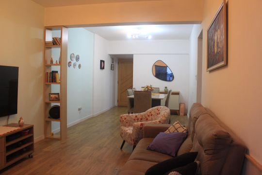 Sala de apartamento à venda com 2 quartos, 75m² em Fundação, São Caetano do Sul