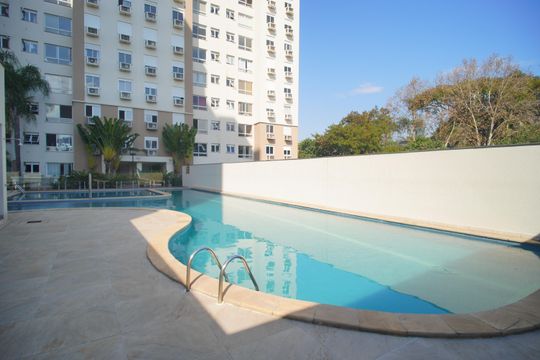 Área comum - Piscina de apartamento à venda com 2 quartos, 73m² em Jardim Mauá, Novo Hamburgo
