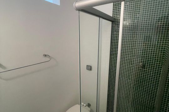 Banheiro Social de apartamento para alugar com 3 quartos, 90m² em Itararé, São Vicente