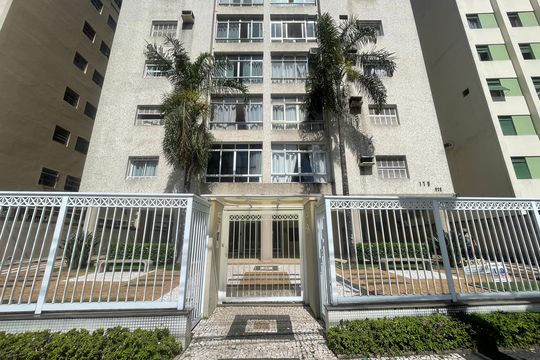 Fachada do Prédio de apartamento para alugar com 3 quartos, 90m² em Itararé, São Vicente