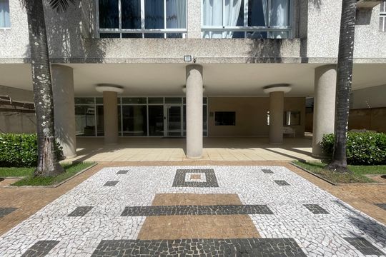 Área comum de apartamento para alugar com 3 quartos, 90m² em Itararé, São Vicente