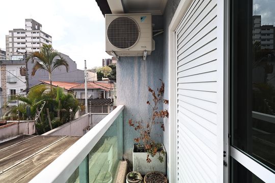Sacada suite 2 de casa à venda com 4 quartos, 125m² em Jardim Bela Vista, Santo André