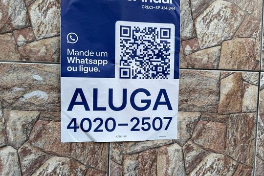 Placa  de casa para alugar com 2 quartos, 100m² em Baeta Neves, São Bernardo do Campo