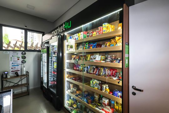 Mini Mercado de kitnet/studio para alugar com 1 quarto, 28m² em Vila Dom Pedro I, São Paulo