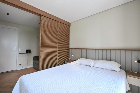 Suíte de kitnet/studio para alugar com 1 quarto, 26m² em Jardim Panorama, São Paulo