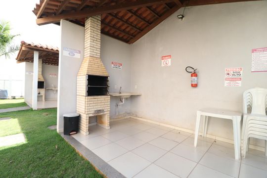 Área comum - Churrasqueira de apartamento para alugar com 2 quartos, 47m² em Morumbi, Uberlândia