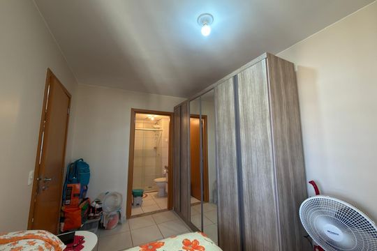 Quarto  de apartamento à venda com 1 quarto, 35m² em Ceilândia Norte, Brasília