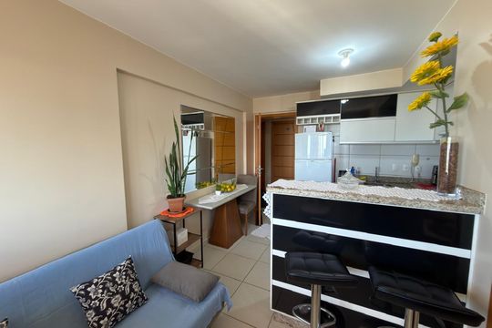 Sala  de apartamento à venda com 1 quarto, 35m² em Ceilândia Norte, Brasília