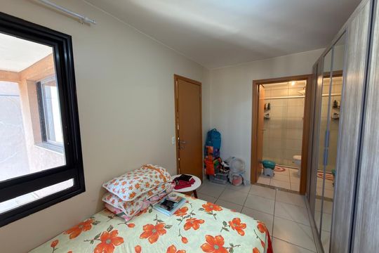 Quarto  de apartamento à venda com 1 quarto, 35m² em Ceilândia Norte, Brasília