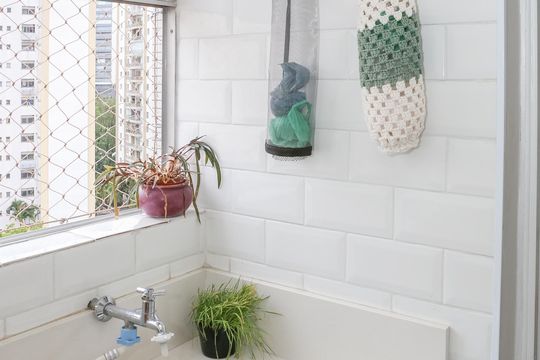 Cozinha e Área de Serviço de apartamento para alugar com 2 quartos, 55m² em Perdizes, São Paulo