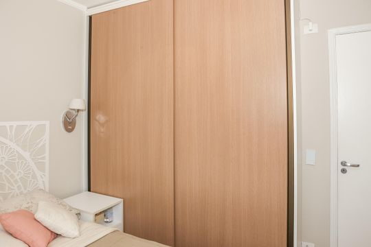 Suíte de apartamento para alugar com 2 quartos, 55m² em Perdizes, São Paulo