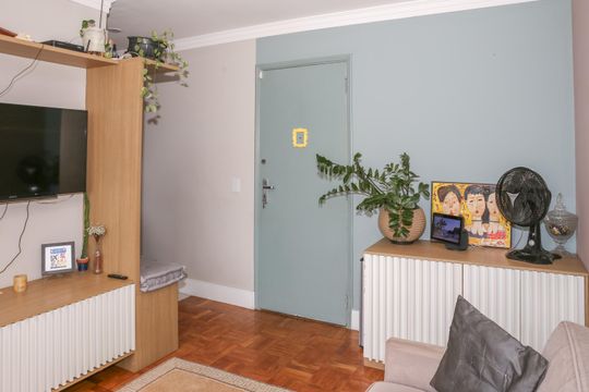 Sala de apartamento para alugar com 2 quartos, 55m² em Perdizes, São Paulo