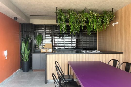 Área externa de apartamento para alugar com 2 quartos, 47m² em Nova Suíça, Belo Horizonte