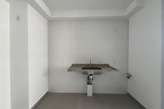 Cozinha de apartamento para alugar com 2 quartos, 47m² em Nova Suíça, Belo Horizonte