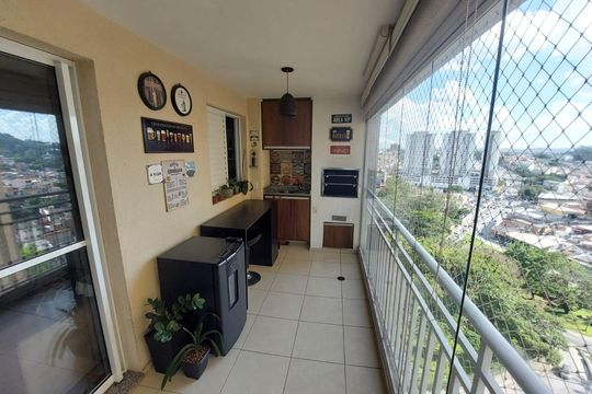 Varanda de apartamento à venda com 4 quartos, 105m² em Jardim Tupanci, Barueri