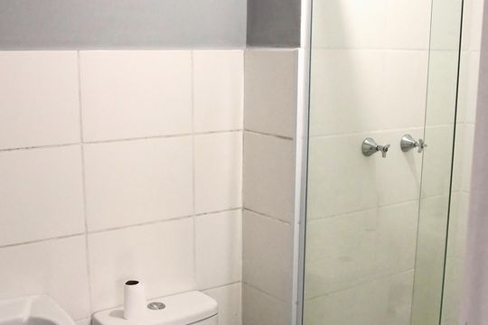 Banheiro Social de apartamento para alugar com 2 quartos, 45m² em Pedreira, São Paulo