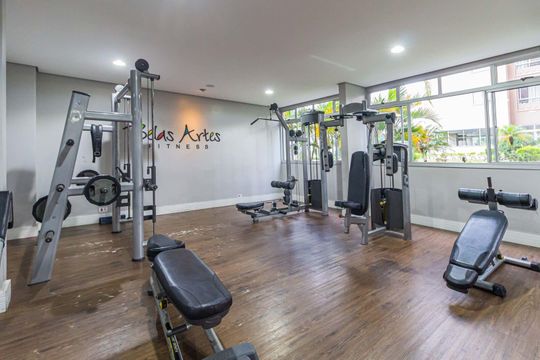 Academia de apartamento à venda com 3 quartos, 65m² em Parque Marajoara, Santo André