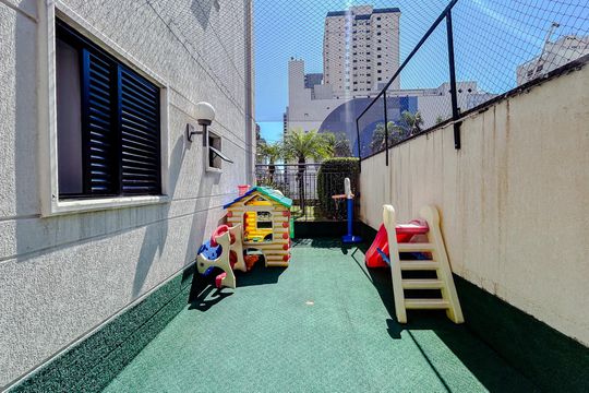 Área comum - Playground de apartamento para alugar com 1 quarto, 44m² em Vila Gomes Cardim, São Paulo