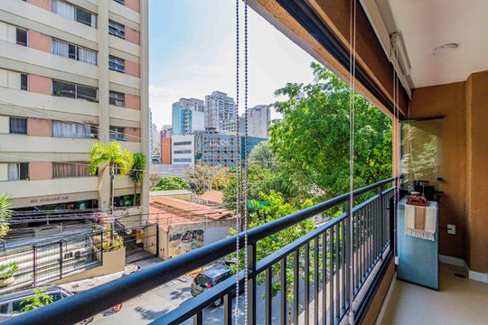 Varanda de apartamento à venda com 2 quartos, 43m² em Perdizes, São Paulo