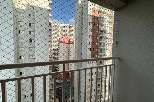 Varanda da Sala de apartamento para alugar com 2 quartos, 57m² em Vila Nossa Senhora da Escada, Barueri