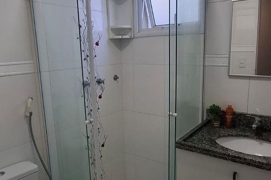 Banheiro de apartamento para alugar com 3 quartos, 83m² em Vila Andrade, São Paulo