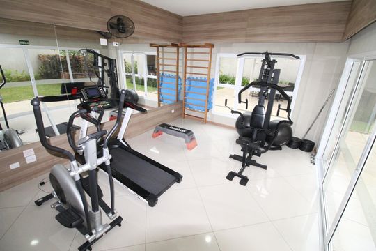 Área comum - Academia de apartamento para alugar com 2 quartos, 72m² em Jardim São Dimas, São José dos Campos
