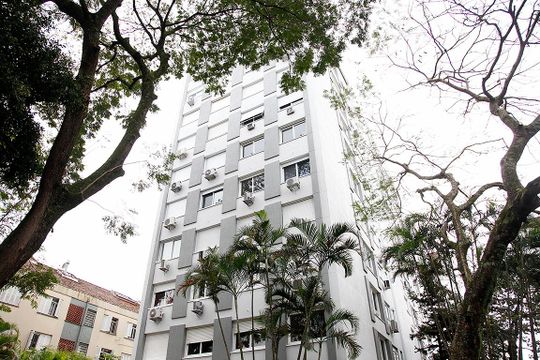 Fachada de apartamento para alugar com 2 quartos, 63m² em Floresta, Porto Alegre