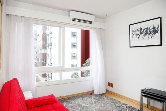 Sala de apartamento para alugar com 2 quartos, 63m² em Floresta, Porto Alegre