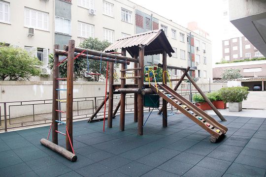 Área Comum - Playground de apartamento para alugar com 2 quartos, 63m² em Floresta, Porto Alegre